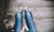 teenager sitting on steps with purse next to her